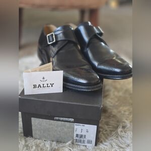 Bally Men's Black Leather Shoes
